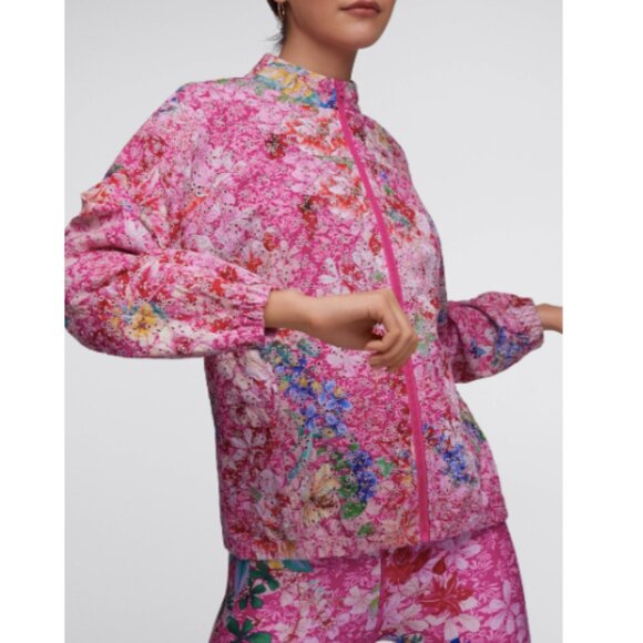 Johnny Was Floral Eyelet Jacket - Picture 1 of 11